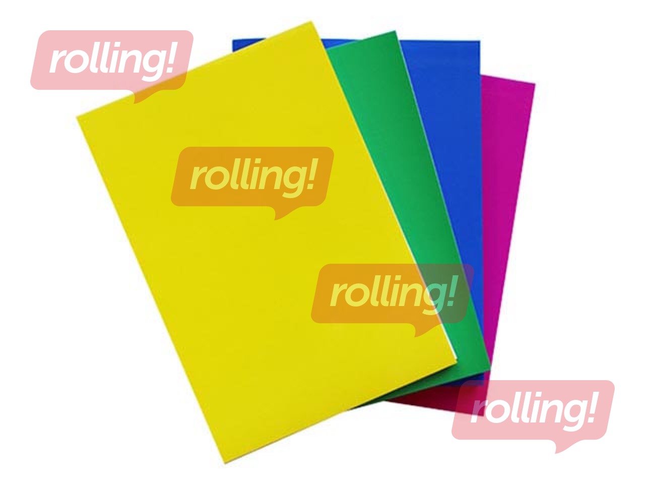 Klade Varavīksne, A5, rūtiņu, 96 lapas