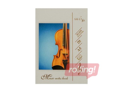 Nošu burtnīca SM·LT, A5, 12 lapas