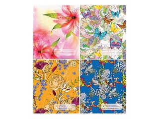 Notebook  ABC Flora, A5, squared, 48 pages