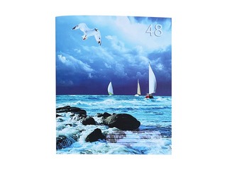 Klade ABC Note Book, A5, līniju, 48 lapas