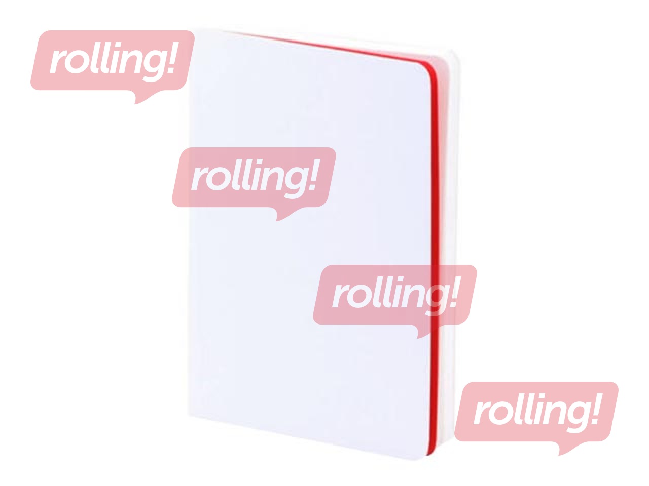 Блокнот Balts M, в клетку, A5, белый