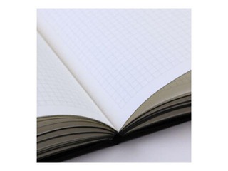 Блокнот Balts M, в клетку, A5, белый