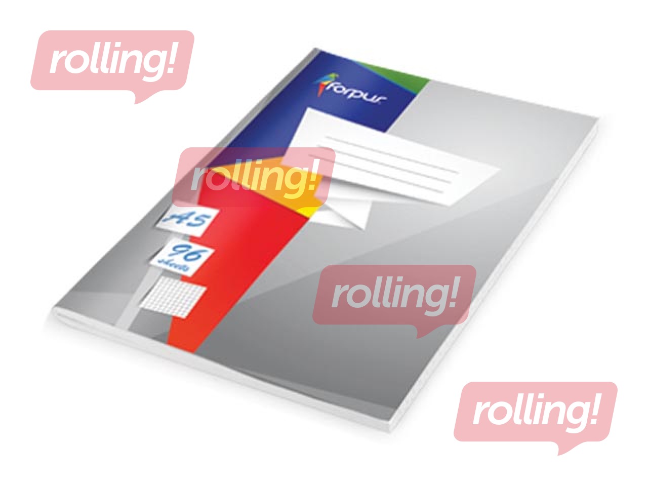 Klade Forpus, A5, līniju, 96 lapas