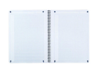 Klade Oxford Touch, A5+, rūtiņu lapas, melna, 70 lapas