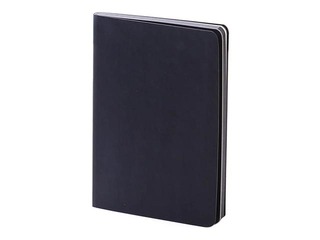 Notebook Balts M, squared, A5, black