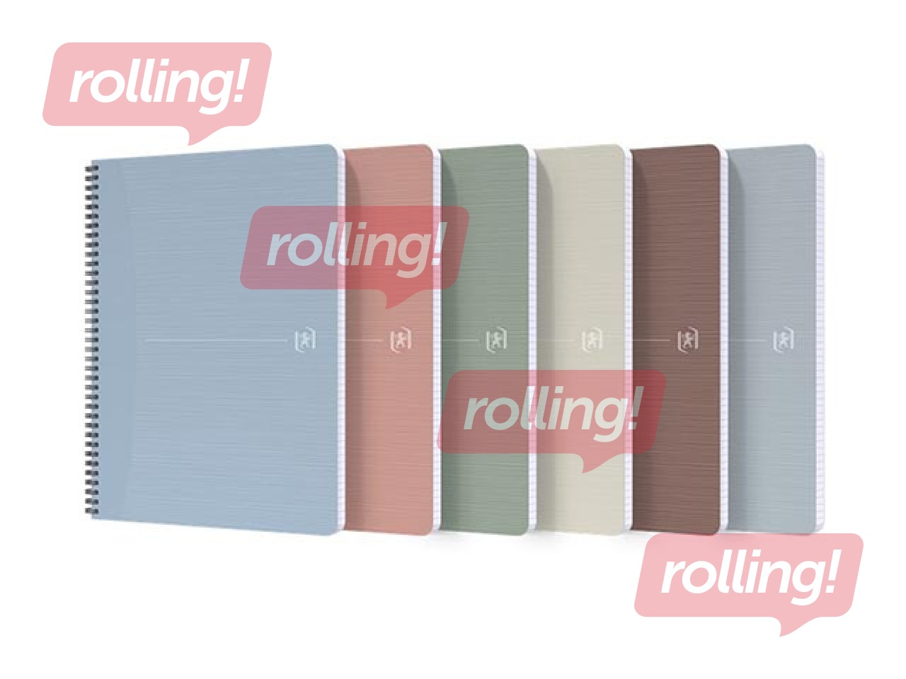 Klade ar spirāli Oxford My Rec’Up, A4, rūtiņu, 50 lapas