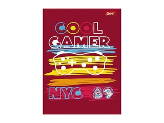 Тетрадь Unipap A4, Cool Gamer, в клетку, 96 листов