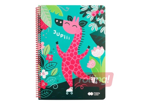 Notepad Happy Color A4, Africans, squared, 80 sheets