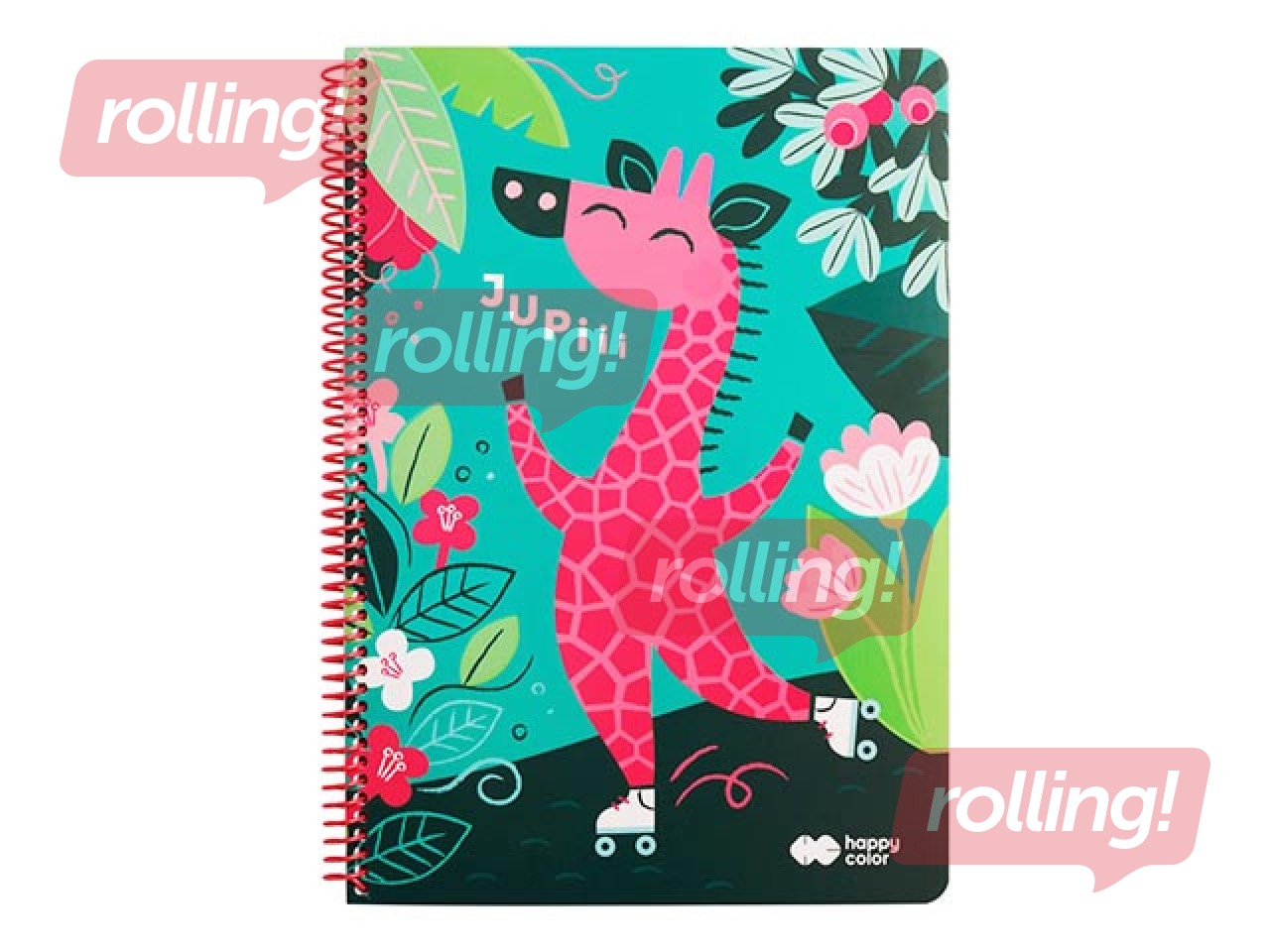 Notepad Happy Color A4, Africans, squared, 80 sheets