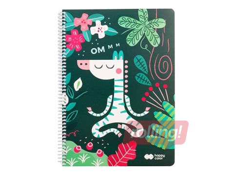 Notepad Happy Color A4, Africans, squared, 80 sheets