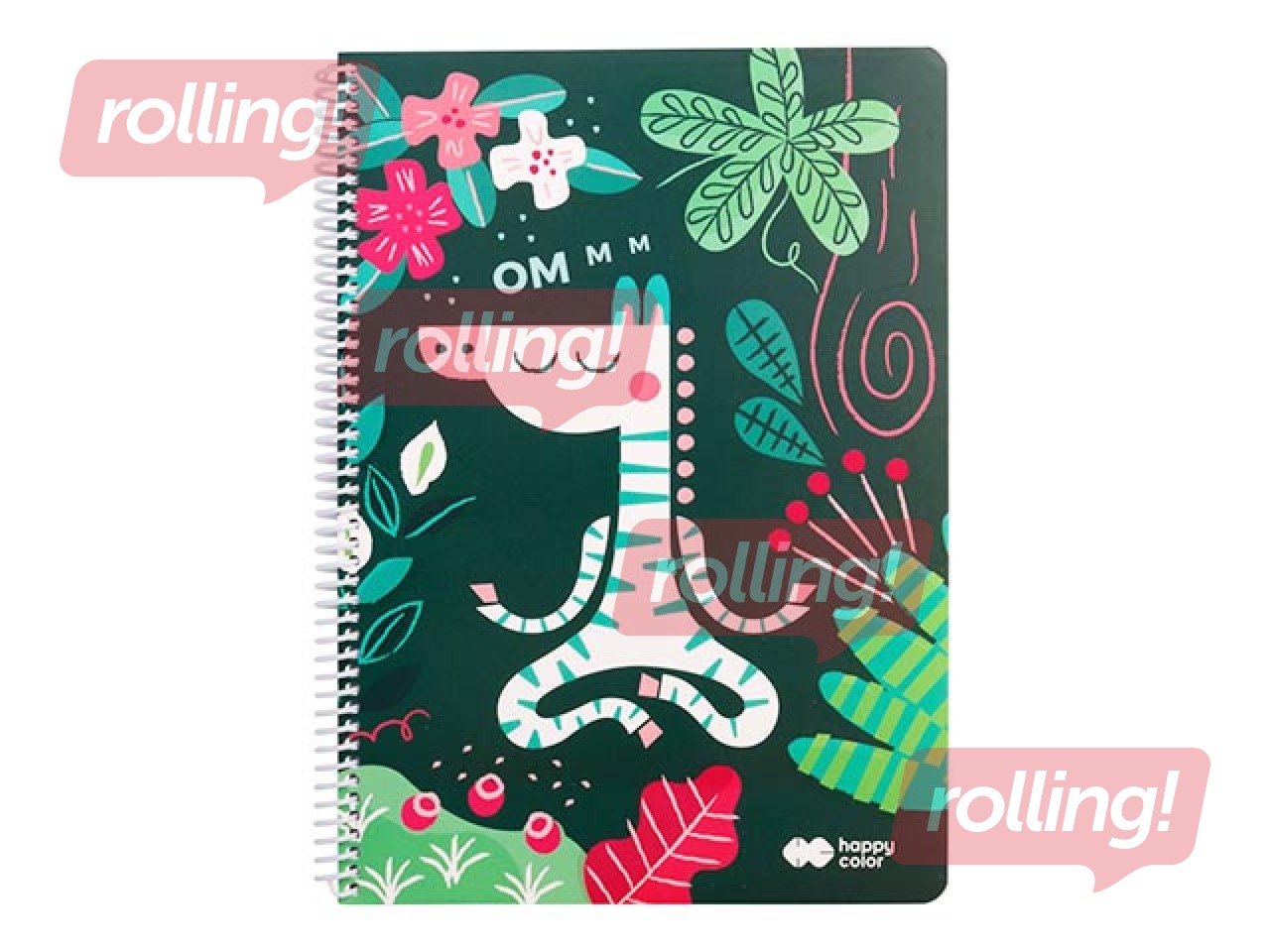 Notepad Happy Color A4, Africans, squared, 80 sheets