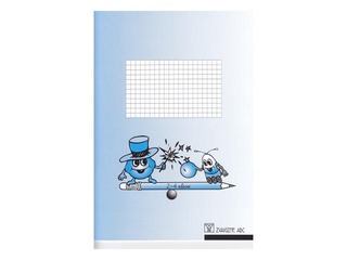 Vihik Zvaigzne ABC, 2.–4. klass, ruudulise, 12 lehekülge