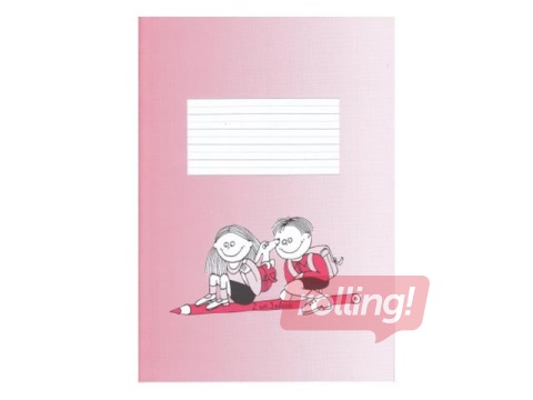 Exercise book Zvaigzne ABC, 2nd-3rd class, squared, 12 pages