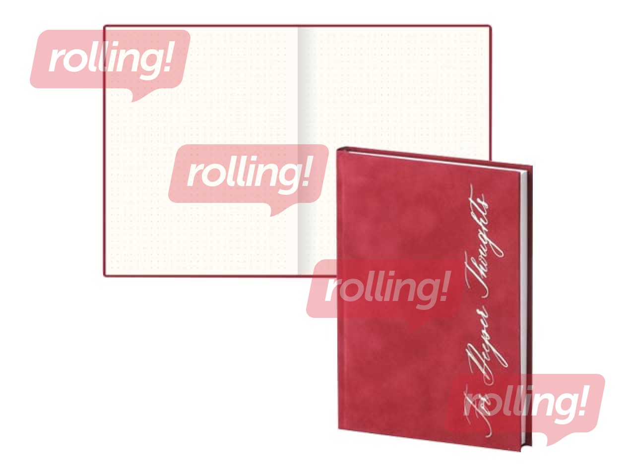 Märkmik Red Velvet, A5, punane