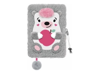 Dienasgrāmata ar atslēdziņu, A5, ezis, līniju