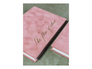 Notebook BALTS, A5, pink velvet
