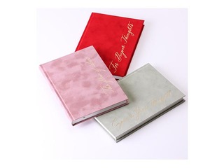 Notebook BALTS, A5, pink velvet