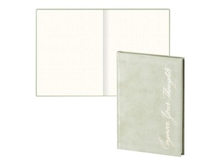 Блокнот Green Velvet, A5, светло-зеленый вельвет
