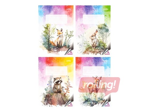 Ruuduline Osiris, 1. klass, vihik, 12 leheküljed