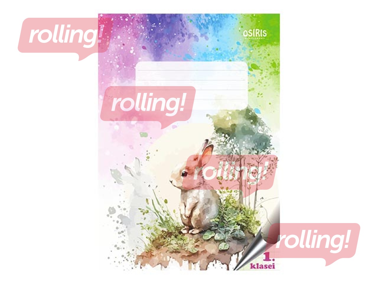 Ruuduline Osiris, 1. klass, vihik, 12 leheküljed