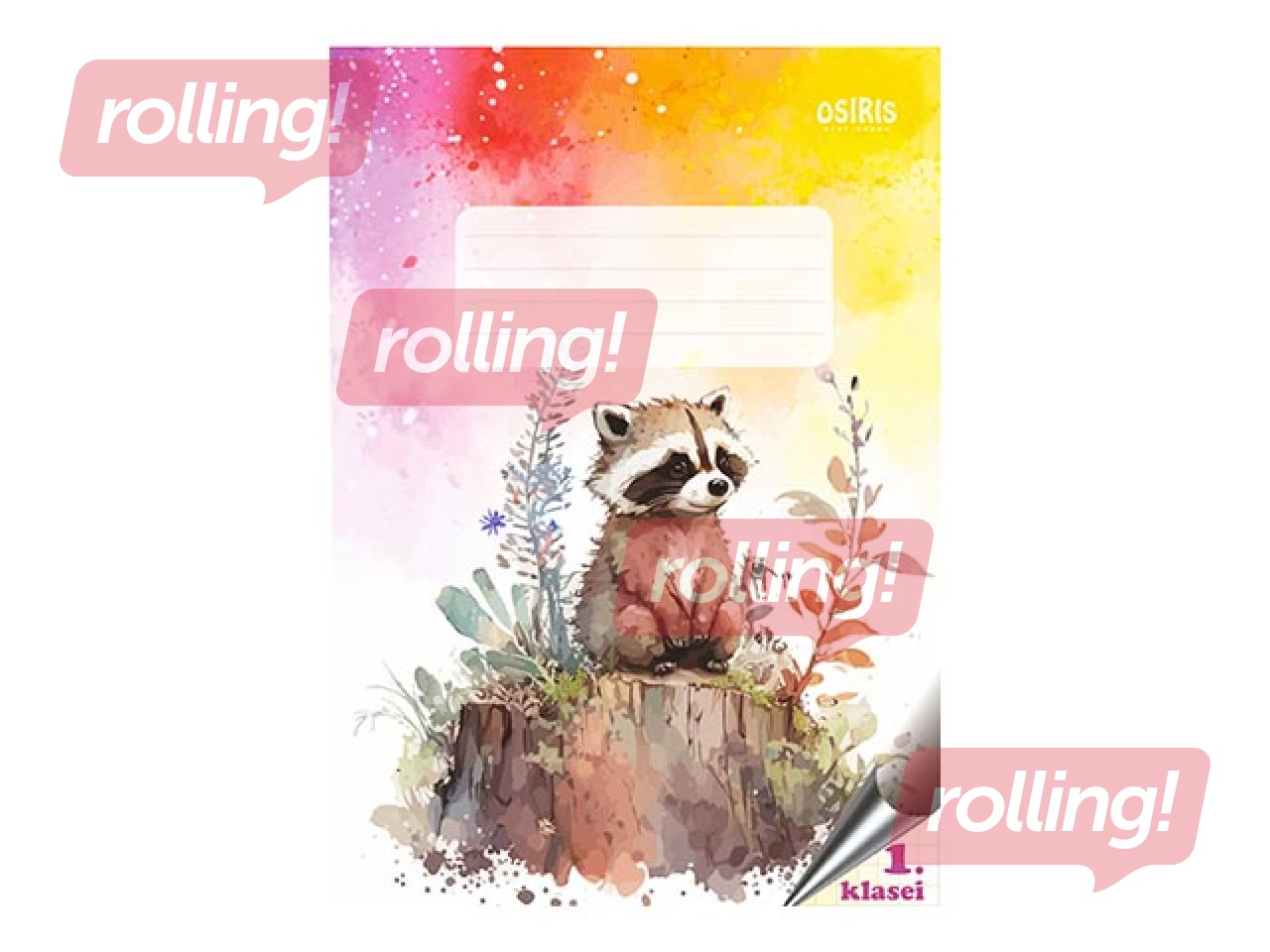 Ruuduline Osiris, 1. klass, vihik, 12 leheküljed