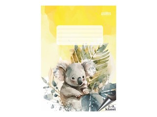 Burtnīca Osiris, 1.-2. klasei, līniju, 12 lapas