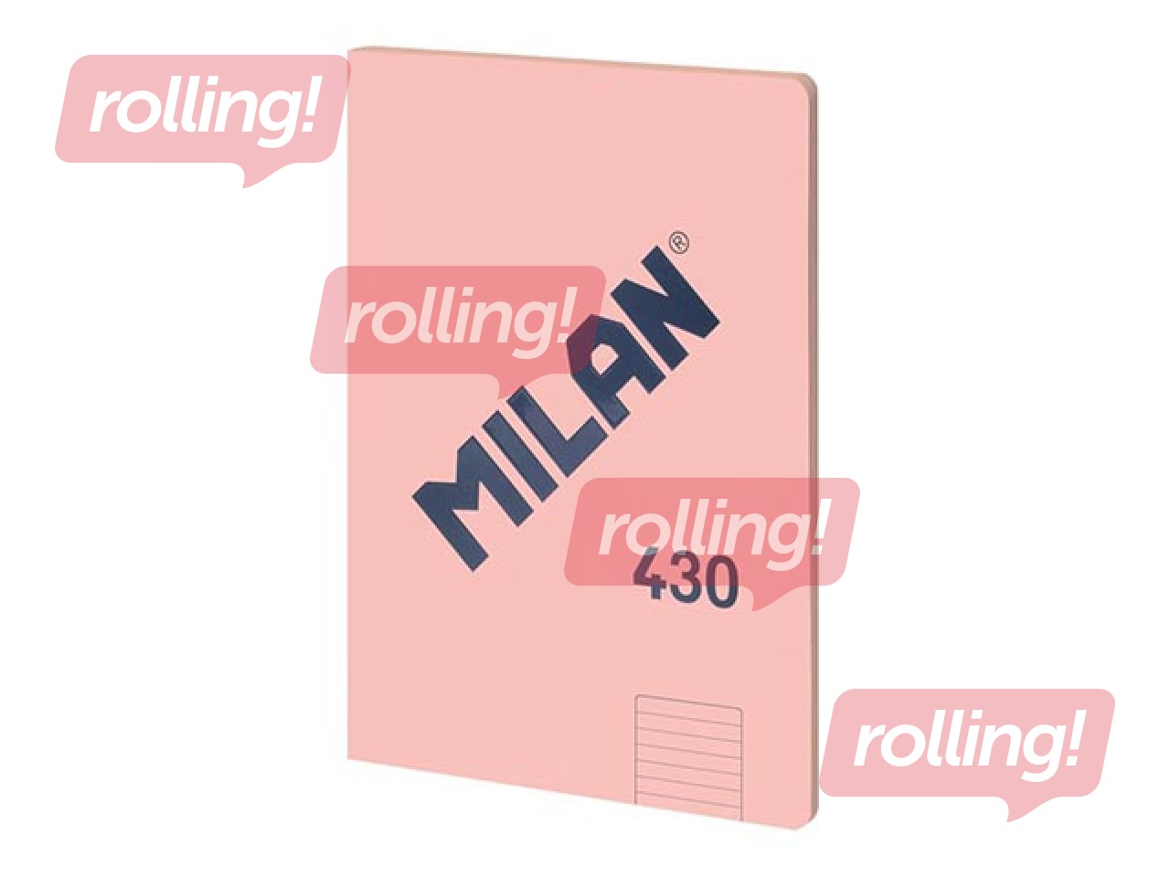 Notebook Milan, A4, ruled, 48 sheets