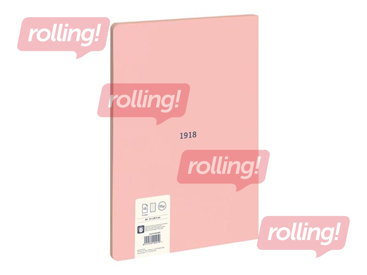 Notebook Milan, A4, ruled, 48 sheets