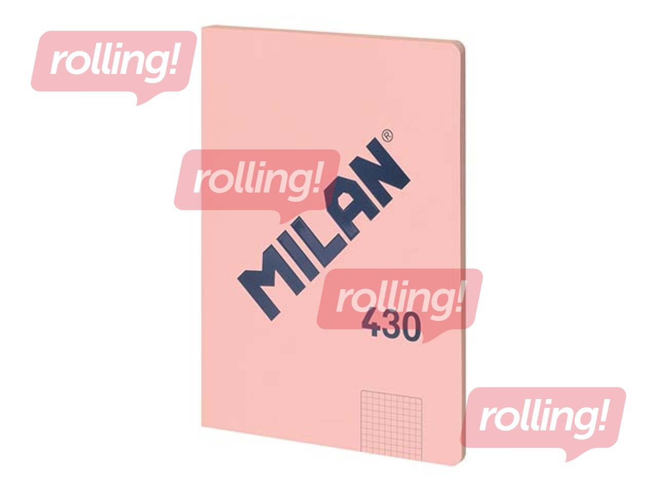 Блокнот Milan, A4, в клетку 48 страниц