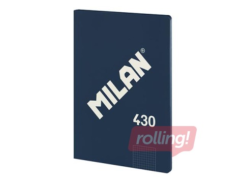 Notebook Milan, A4, squared, 48 sheets