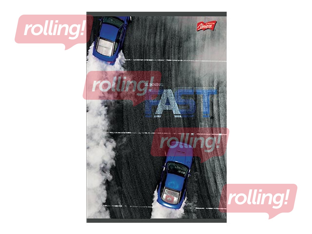 Notebook Unipap B5, Fast, squared, 160  pages