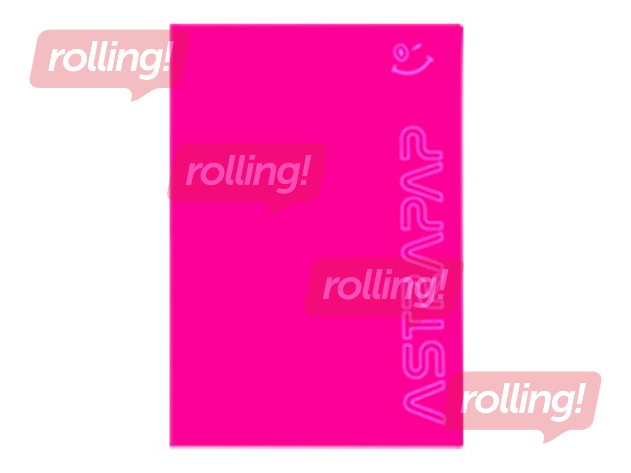 Klade atstarojoša Astra, A4, rūtiņu, fluo krāsas 60 lapas