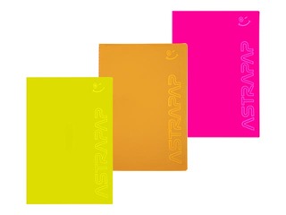 Notebook  fluorescent  Astra, A5, rūtiņu, fluo colours, 60 sheets