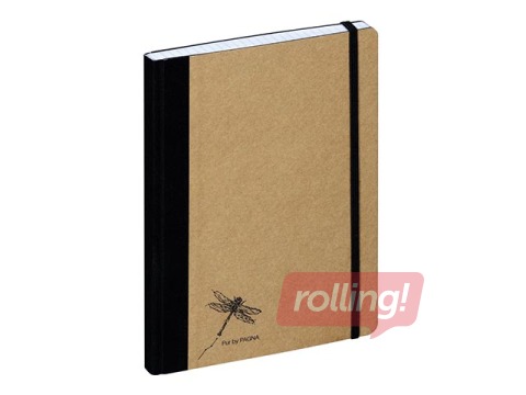 Блокнот Pagna Pur, A5, в клетку, 160 страницы