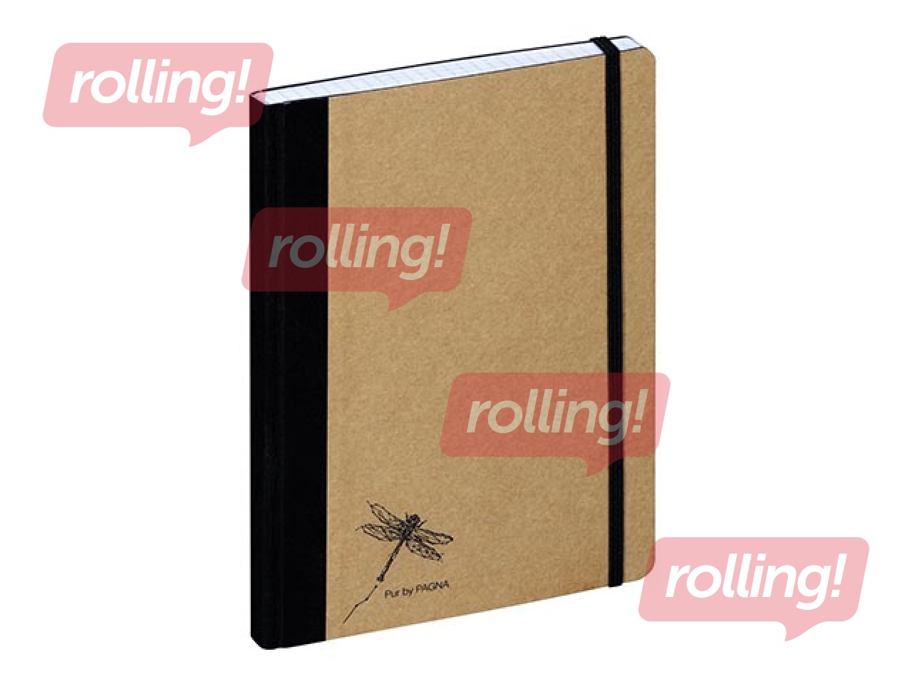 Klade Pagna Pur, A5, rūtiņu, 160 lpp