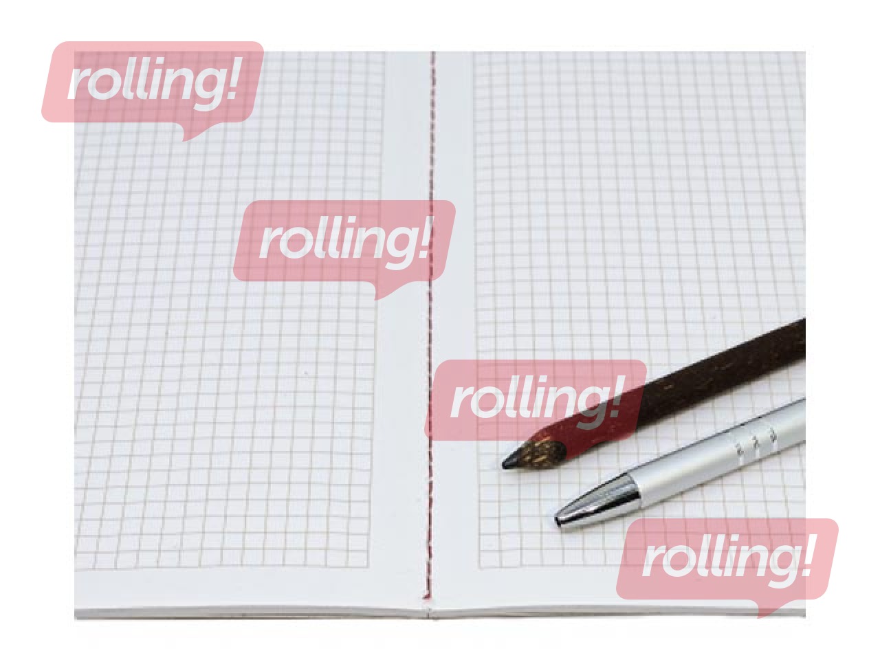 SALE Märkmik Smiltainis Eco, A5, ruuduline, 48 lehte