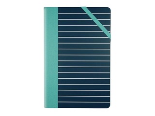 Piezīmju bloknots Milan, Medium Stripes, A5, rūtiņu, 104 lapas