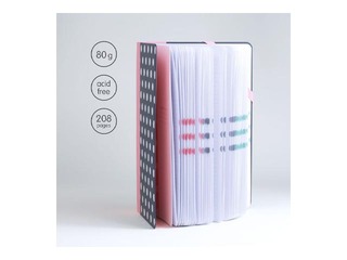 Piezīmju bloknots Milan, Medium Dots, A5, rūtiņu, 104 lapas