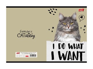 Klade Unipap, Caturday, rūtiņu, A5, 32 lapas