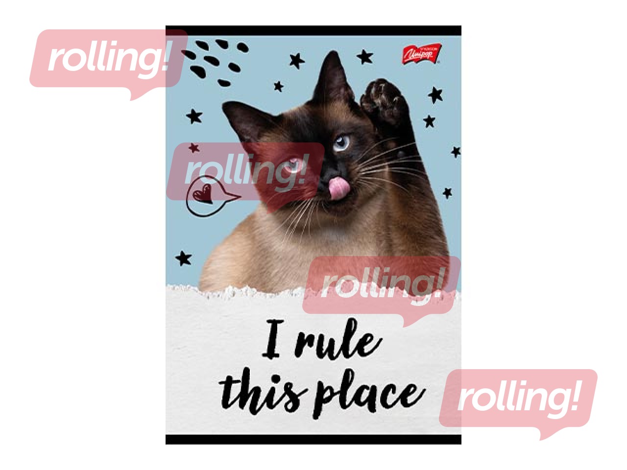 Notebook Unipap, Caturday, squared, A5, 32 sheets