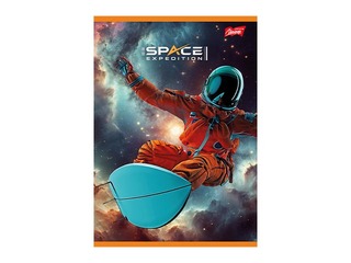 Notebook Unipap, SpaceMan, squared, A5, 32 sheets