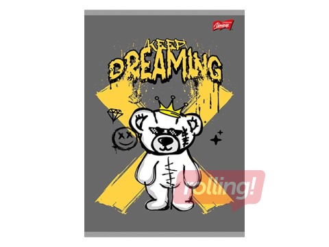 Notebook Unipap, Keep Dreaming, squared, A5, 60 sheets