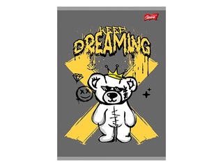 Notebook Unipap, Keep Dreaming, squared, A5, 60 sheets
