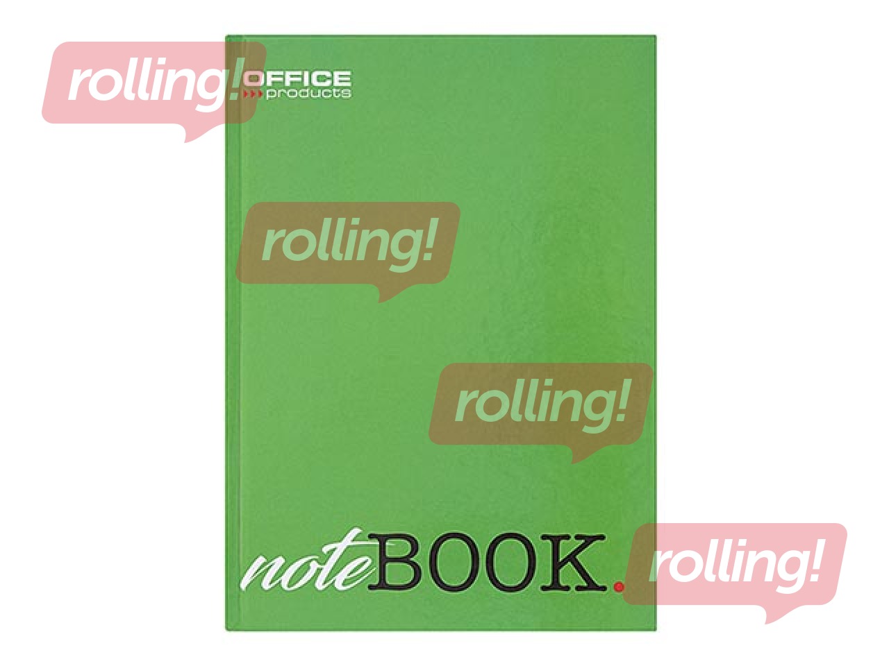 Блокнот в твёрдой обложке, A5, линованный, разные цвета, 96 страниц