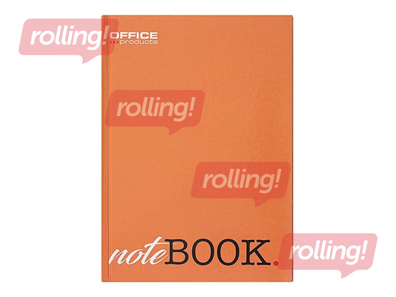 Notebook with rigid covers, A4, lined, various colours, 96 pages