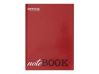 Notebook with rigid covers, A4, lined, various colours, 96 pages