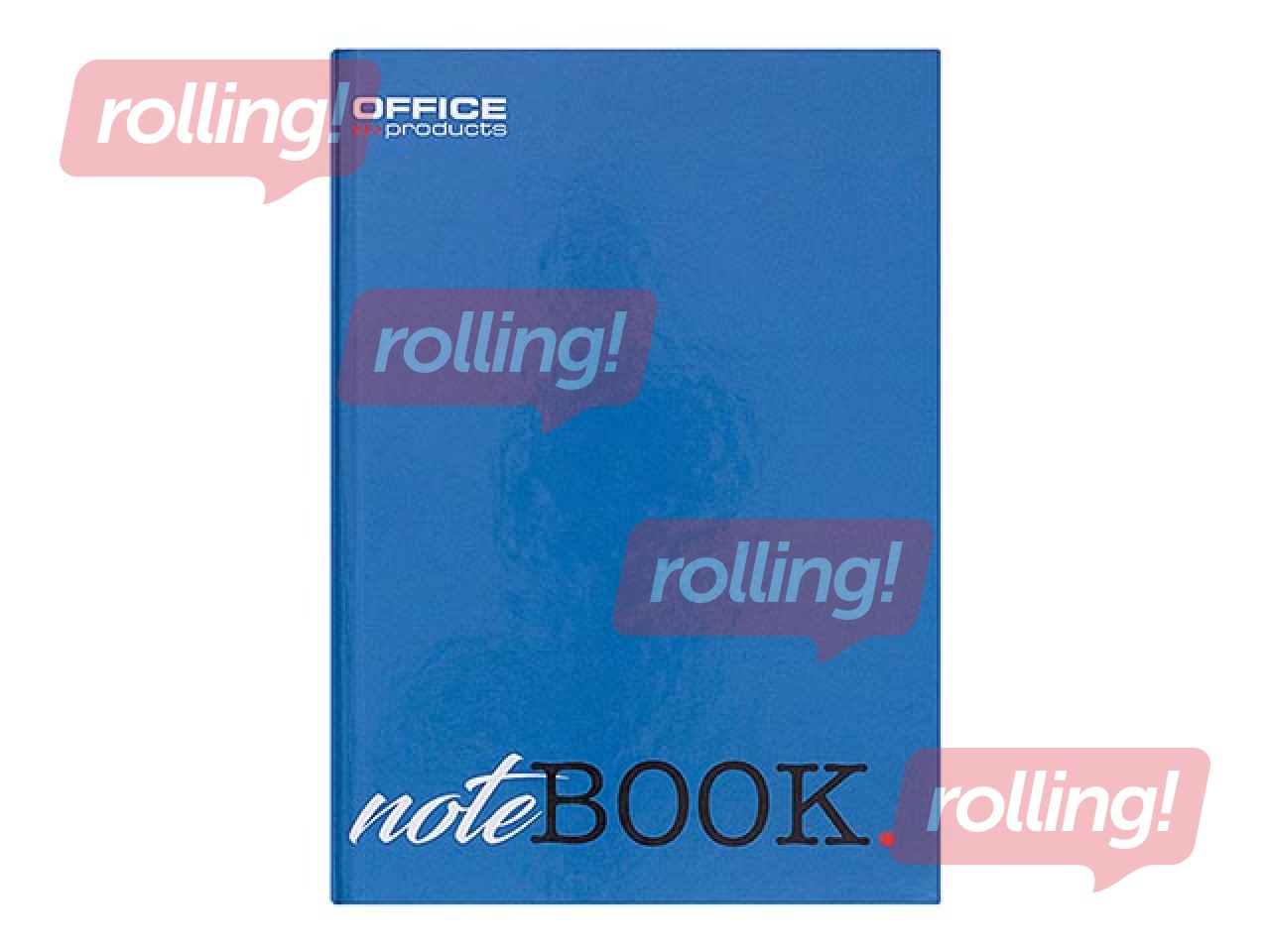 Notebook with rigid covers, A4, lined, various colours, 96 pages