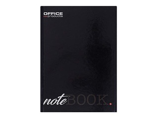 Notebook with rigid covers, A4, lined, various colours, 96 pages