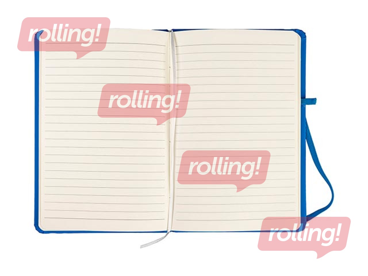 Kummipaelaga märkmik Centrum, kõva köide, vooder, tumeroheline, A6, 80 lk