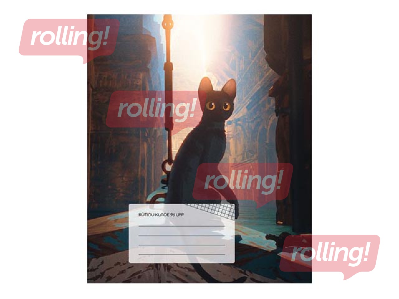 Klade Straume, A5, rūtiņu, 48 lapas